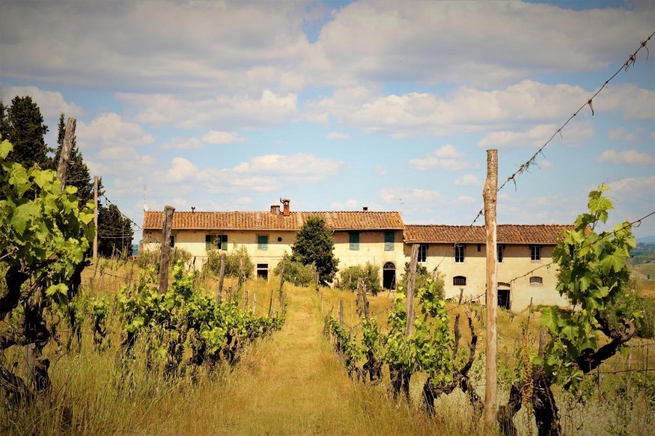 Agriturismo Fattoria Le Caprine Acomodação com café da manhã Gambassi Terme Exterior foto